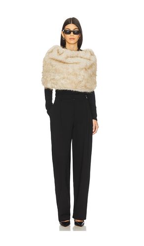 CHÂLE EN FAUSSE FOURRURE PASCALE en . Taille S. Also en XS, L - Nonchalant Label - Modalova