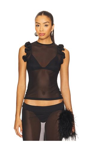 Mesh Ruffle Top en . Taille S. Also en M, L - nastyamasha - Modalova