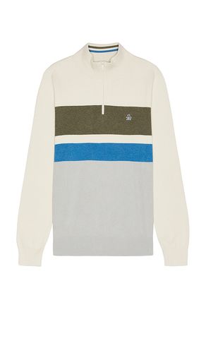 Chest Stripe Quarter Zip in . Size M, S - Original Penguin - Modalova