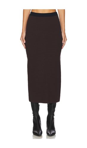 JUPE MIDI EN MAILLE BRYN en . Taille L. Also en M, XL, XS - OSIS STUDIO - Modalova