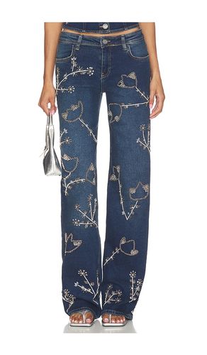 Nova Embellished Denim Jean en . Taille L. Also en M, S, XS - OW Collection - Modalova