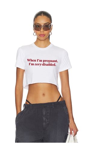 Cardi B Crop Tee In en . Taille S. Also en XS - Other Her - Modalova