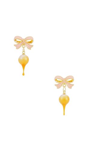 BOUCLES D'OREILLES PERLE À NŒUD en - Ottolinger - Modalova