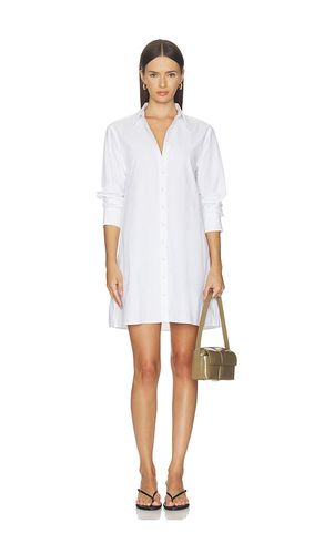 Felicia Cotton Poplin Button Down Dress en . Taille S. Also en XS, M, L, XL - perfectwhitetee - Modalova