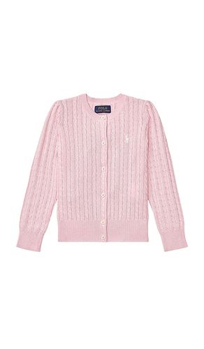 GILET CABLE-KNIT in . Size 3, 4, 6 - Polo Ralph Lauren - Modalova