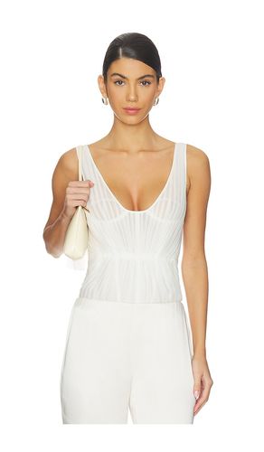 Plisse Corset Tank Bodysuit en . Taille 2. Also en 4 - Prabal Gurung - Modalova