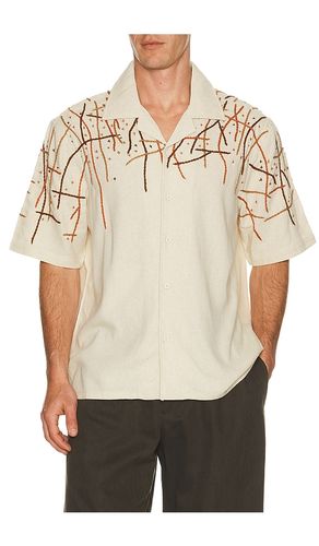 CHEMISE EN LIN ROOTED EMBROIDERY en . Taille S. Also en M, L, XL/1X - Pas Une Marque - Modalova