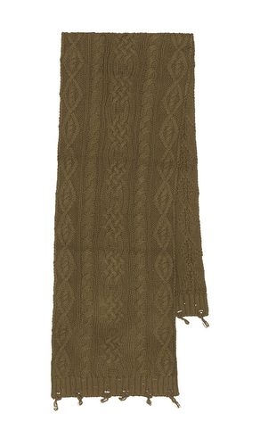 Found ÉCHARPE DISTRESSED en Olive - Found - Modalova