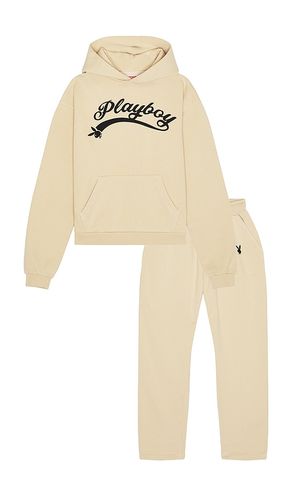 SWEAT À CAPUCHE ET PANTALON DE JOGGING LOGO en . Taille S. Also en XL/1X - Playboy - Modalova