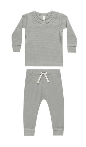 Kids Waffle Top And Pant Set in . Size 2-3yr, 4-5yr - QUINCY MAE - Modalova