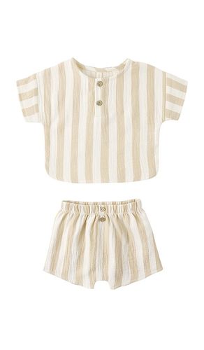 Woven Boxy Top & Short Set en . Taille 2-3yr. Also en 4-5yr - QUINCY MAE - Modalova