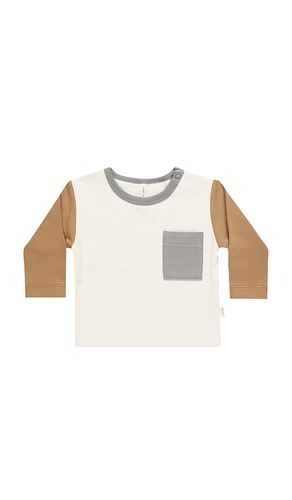 T-SHIRT UNE POCHE MANCHES LONGUES in . Size 4-5yr - QUINCY MAE - Modalova