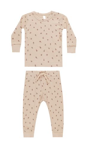 Kids Waffle Top And Pant Set in . Size 2-3yr, 4-5yr - QUINCY MAE - Modalova