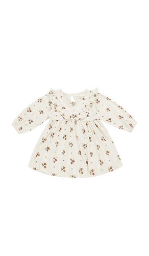 Kids Long Sleeve Ruffle V Dress in . Size 2-3yr, 4-5yr - QUINCY MAE - Modalova