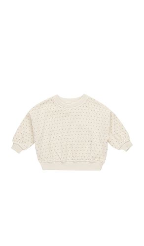 Kids Velour Relaxed Sweatshirt in . Size 18-24M, 2-3yr, 4-5yr - QUINCY MAE - Modalova