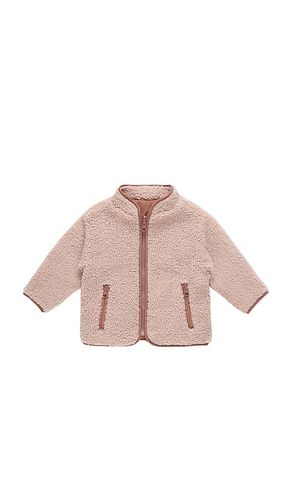 Kids Faux Fur Zip Jacket in . Size 18-24M, 2-3yr, 4-5yr - QUINCY MAE - Modalova