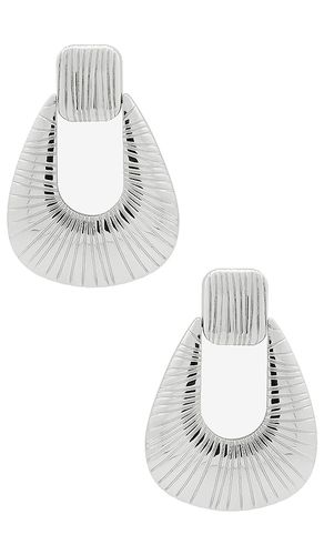 Striated Door Knocker Earring en - Ronny Kobo - Modalova