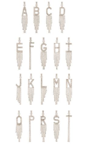 BOUCLES D'OREILLES ALPHABET in . Size I, N, O - retrofete - Modalova