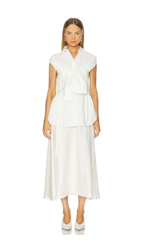 Poplin Silk Combined Gilet Dress en . Taille 34/2. Also en - Rohe - Modalova