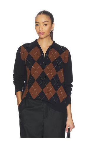 POLO COMPACT À CARREAUX EN MAILLE en . Taille 34. Also en 36, 38 - Rohe - Modalova