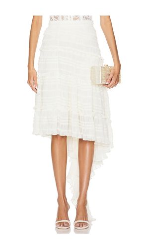 JUPE ASYMMETRICAL LACE TULLE in . Size 36/4 - ROKH - Modalova