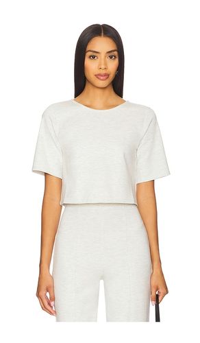 TOP MANCHES COURTES EN MAILLE PONTE en . Taille L. Also en M, S, XS - Ripley Rader - Modalova