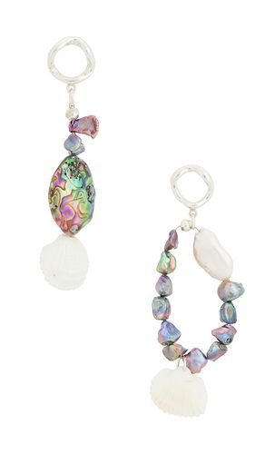 BOUCLES D'OREILLES PENDANTES BOMBA en - Studio Conchita - Modalova