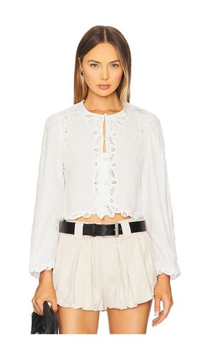 BLOUSE À MANCHES LONGUES ELKE SOUTACHE in . Size XL, XS - Sea - Modalova