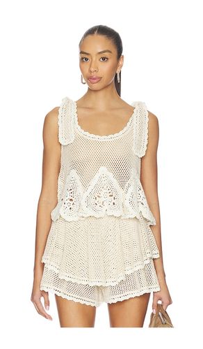 Madelyn Crochet Tank en . Taille M. Also en - Sea - Modalova