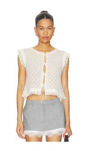 Teagan Knit Combo Vest en . Taille S. Also en XS, M, L, XL - Sea - Modalova
