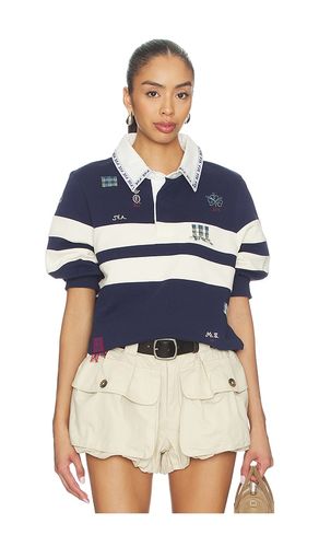 Claira Embroidered Rugby Shirt en . Taille M. Also en XS - Sea - Modalova