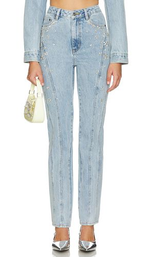 JEAN EN DENIM FANTAISIE CRYSTAL in . Size 25, 26, 28 - self-portrait - Modalova