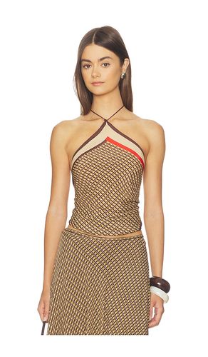 SIR. Cooper Scarf Top en Brown - SIR. - Modalova