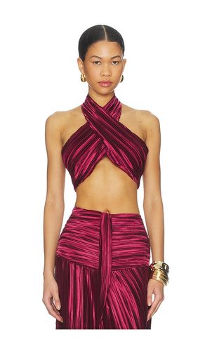 Joelle Plisse Halter Top en . Taille S. Also en L - Sonya Moda - Modalova