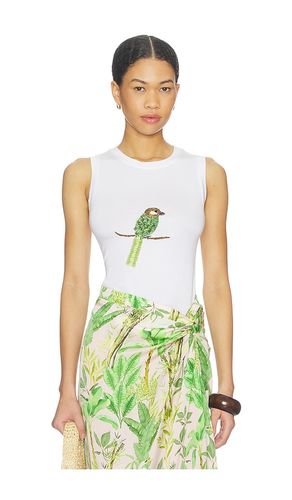 Hand Beaded Parrot Tank en . Taille M. Also en L - Verandah - Modalova