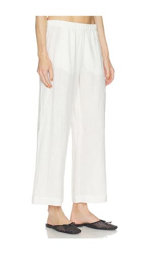 Lola Woven Linen Pant en . Taille S. Also en M, L - Velvet by Graham & Spencer - Modalova