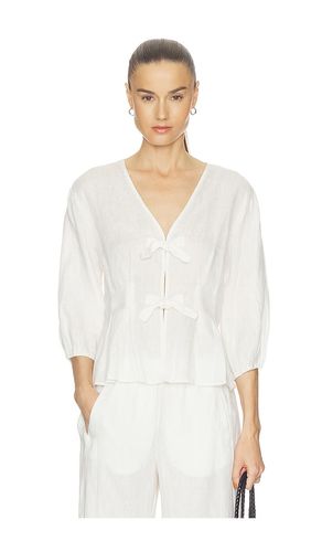 Martha Woven Linen Top en . Taille M. Also en L - Velvet by Graham & Spencer - Modalova