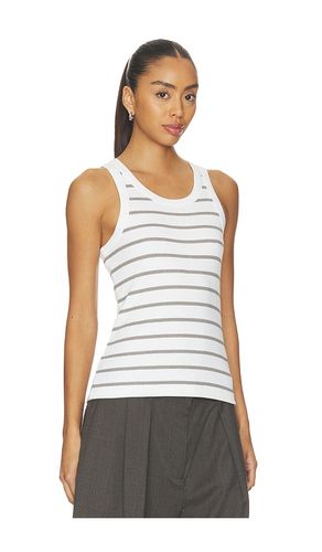 DÉBARDEUR ENCOLURE DANSEUSE À RAYURES en . Taille XXS. Also en XS, M, L, XL - Vince - Modalova