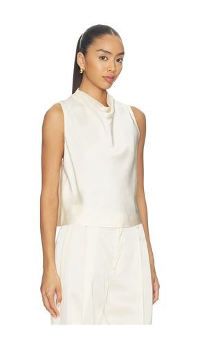 TOP CROPPED AVEC COL CHÂLE en . Taille XS. Also en S, M - Vince - Modalova