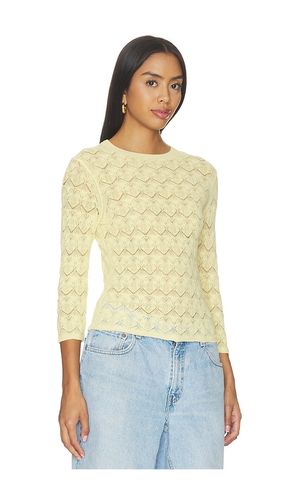 TOPCOL ROND DENTELLE FINE MANCHES 3/4 en . Taille XS. Also en S, M, L - Vince - Modalova