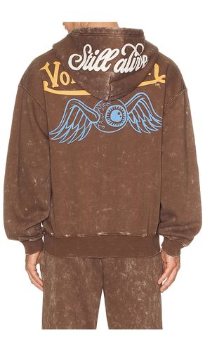 Oversized Washed Zip Hoodie en . Taille M. Also en L, XL/1X - Von Dutch - Modalova