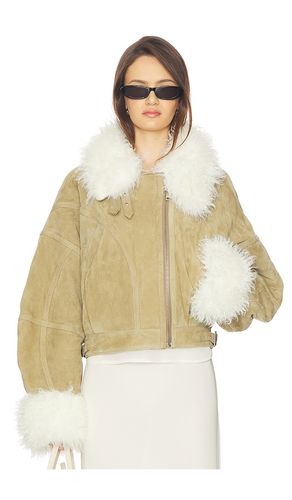 BLOUSON EN CUIR AVIATOR en . Taille 36. Also en 40 - Vaillant - Modalova