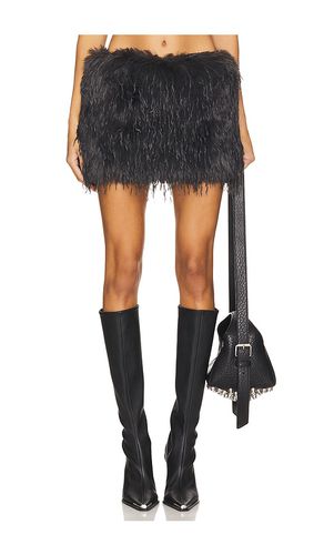 Faux Feather Mini Skirt in . Size 38, 40 - Vaillant - Modalova