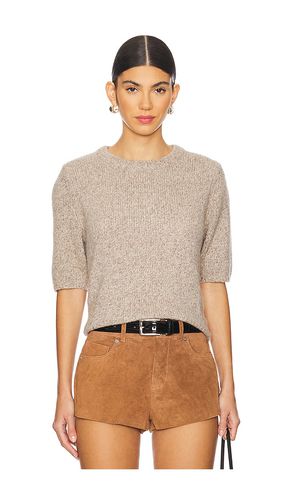 TOP EN MAILLE AVEC MANCHES BOUFFANTES BRENDA in . Size M, S - W. Cashmere - Modalova