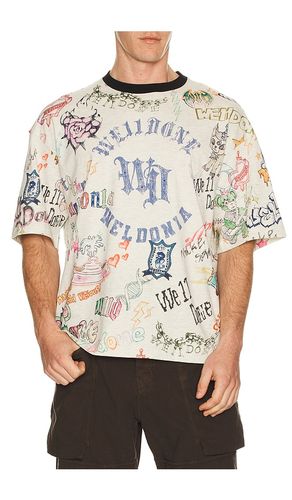 Doodle Printed T-Shirt en . Taille L. Also en M, S, XL/1X - WE11DONE - Modalova