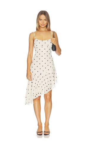 ROBE ASYMMETRICAL FRILL MIDI en . Taille S. Also en M, L, XL - With Harper Lu - Modalova