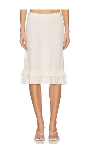 JUPE FRILL MIDI en . Taille S. Also en XS, M, XL - With Harper Lu - Modalova