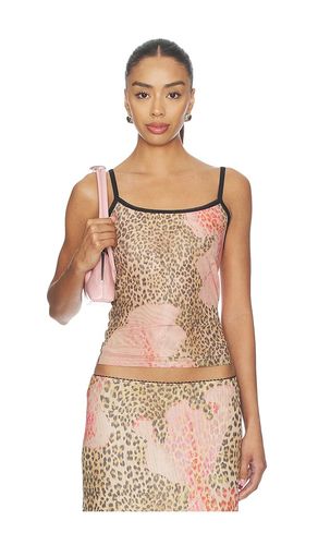 Mesh Camisole Top en . Taille S. Also en XS, M, L - With Harper Lu - Modalova