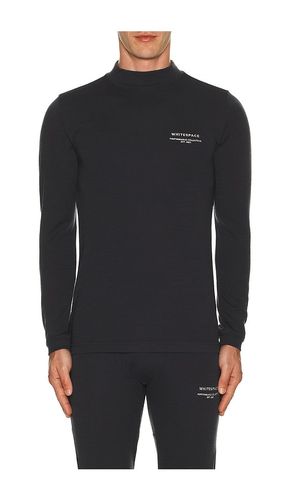 Merino Mock Neck Baselayer T-Shirt en . Taille XXL/2X. Also en XL/1X - Whitespace - Modalova
