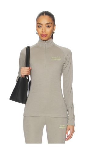 Merino Mock Neck Top en . Taille S. Also en XS, M, L, XL - Whitespace - Modalova